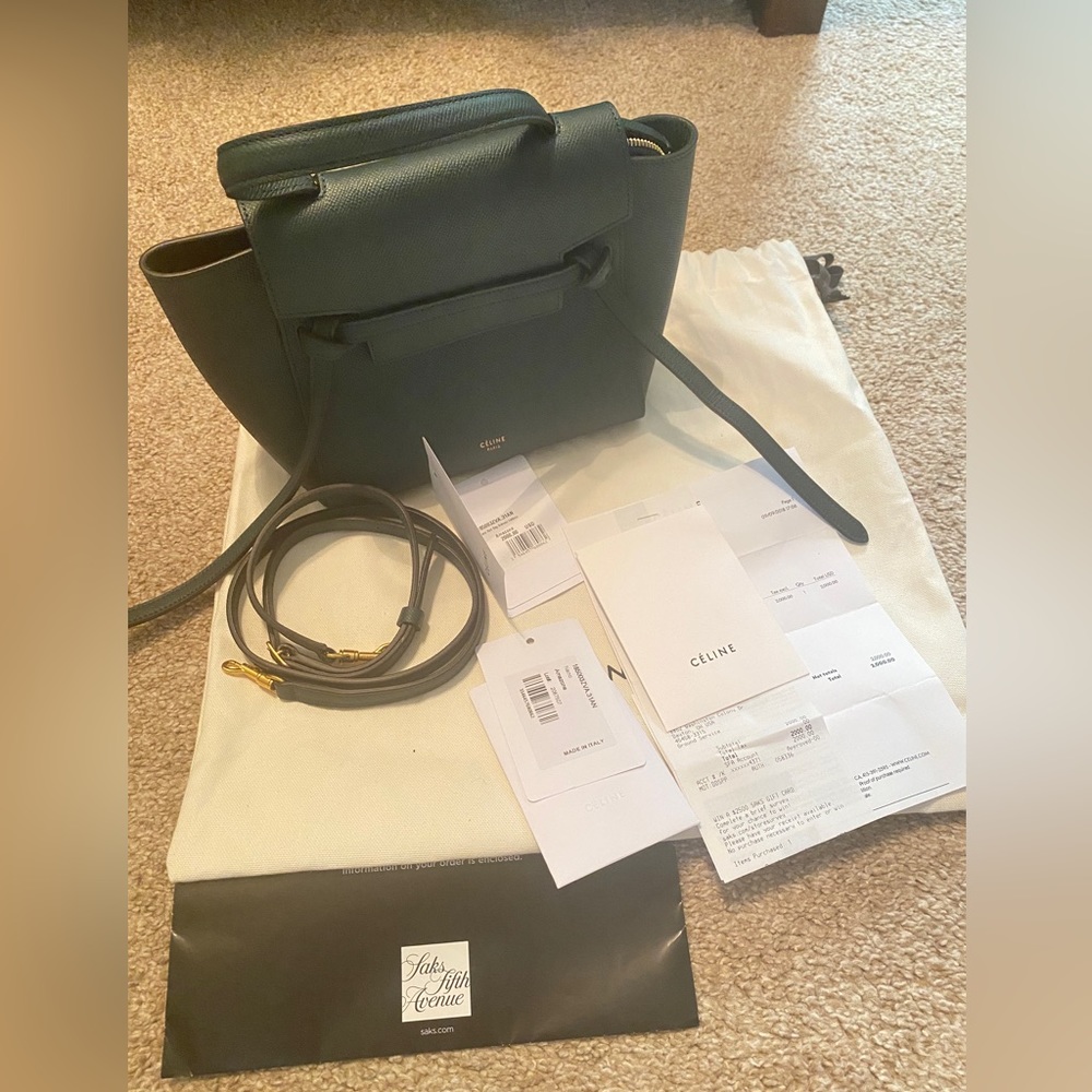 Celine nano belt bag